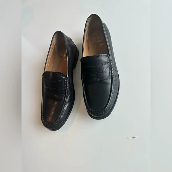 Cole Haan | Shoes | Cole Haan Black Leather Loafers Timeless  display picture 3